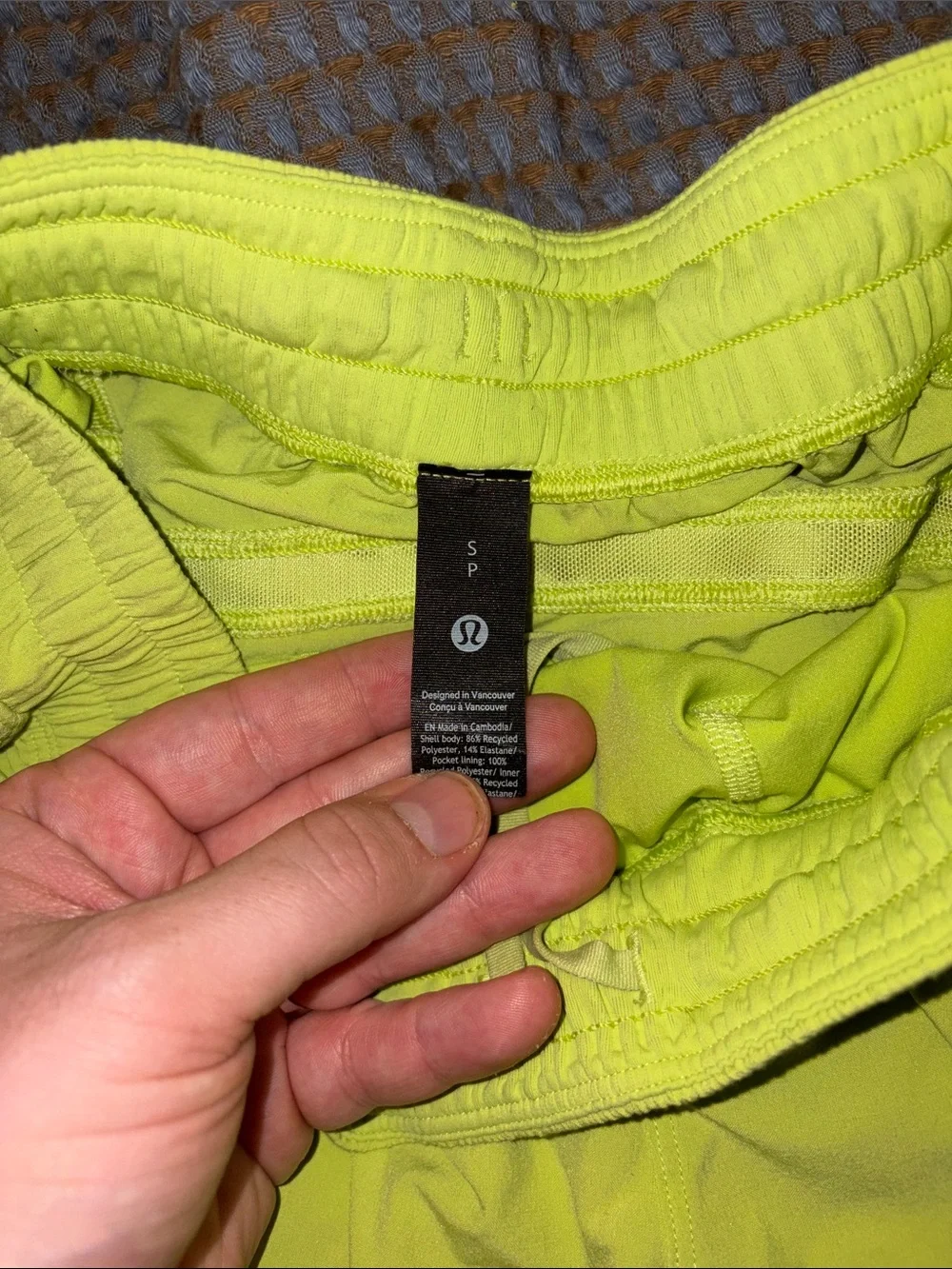 lululemon athletica Neon Yellow Men's 5” Athletic Shorts